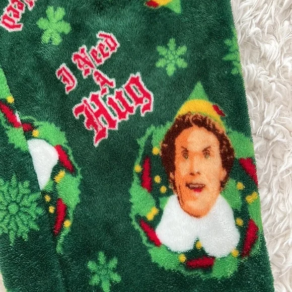 Elf Christmas Pajama Pants - Picture 3 of 11